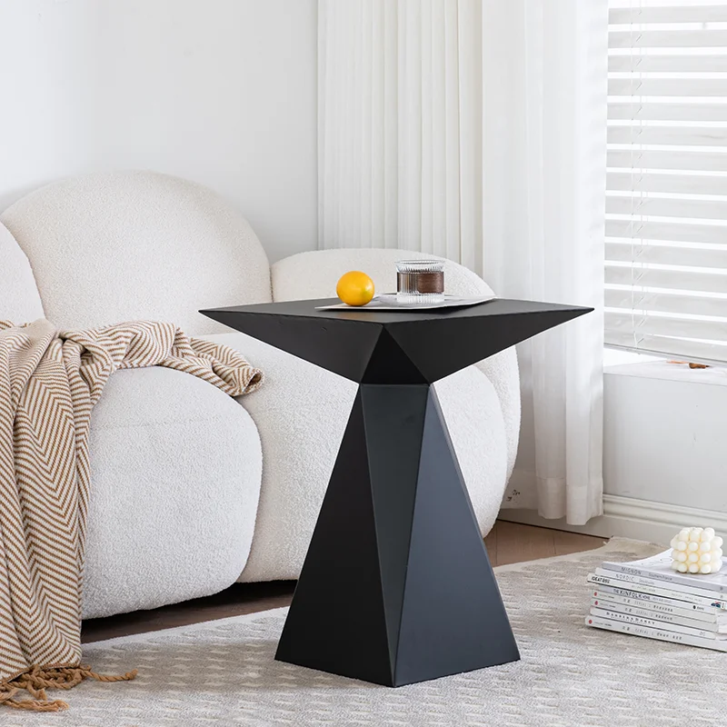 Modern Nordic Coffee Table Living Room Black Bedside Side Table Center End Accent Sofa Table Basse Pour Salon Home Furniture