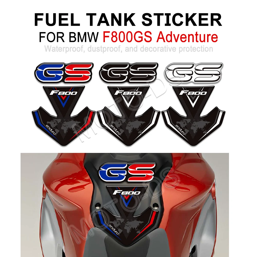 

For BMW F800GS F800 F 800 GS Adventure Motorcycle Accessories Fuel Oil Tank Pad Decals Protector Sticker
