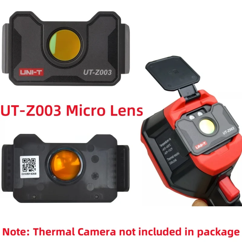 UNI-T UT-Z003 عدسة ماكرو تناسب UNI-T الكاميرات الحرارية UTi730E/UTi720E/UTi730V/UTi720V لإصلاح الهاتف المحمول الصيانة الكهربائية