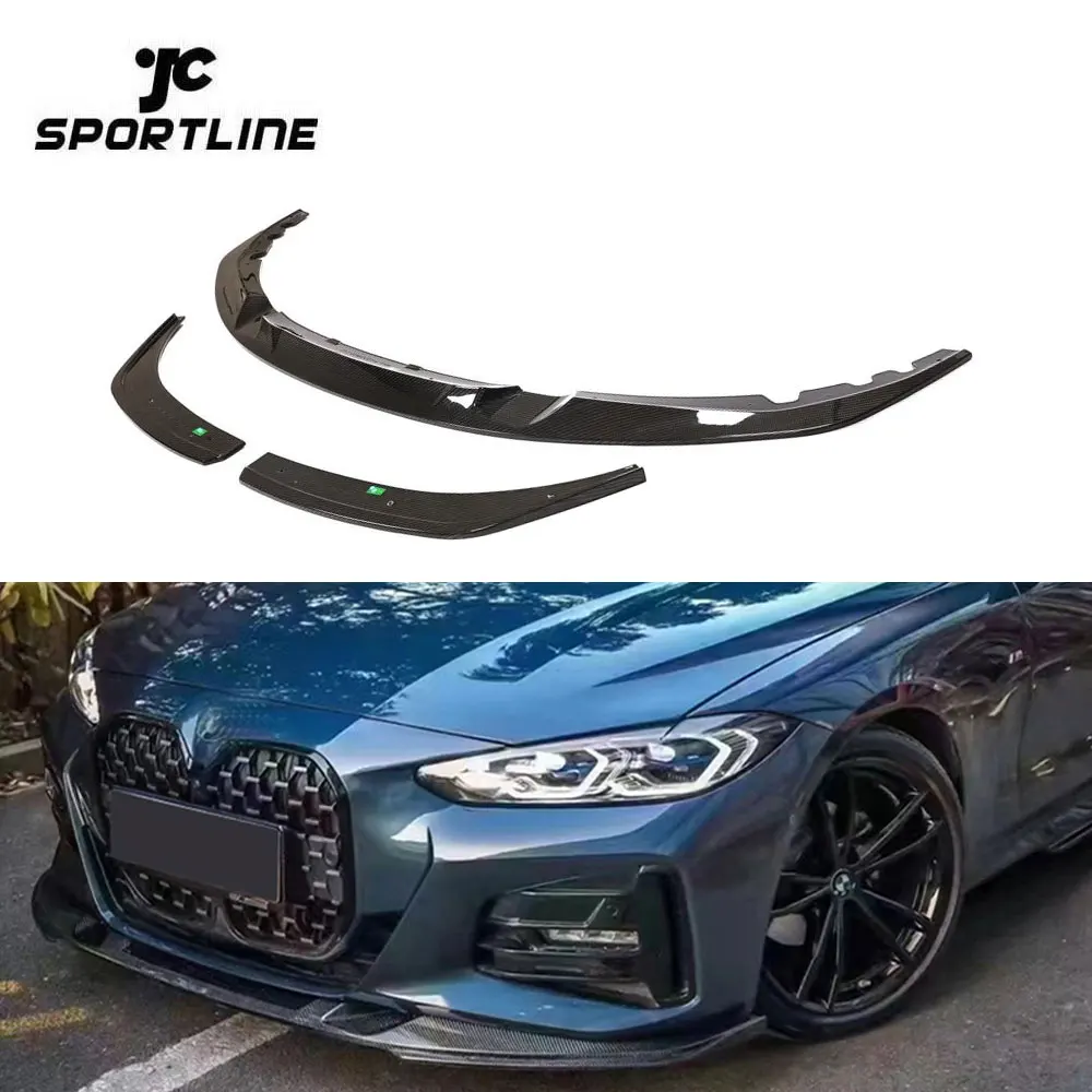 

Модифицированный роскошный передний диффузор из сухого карбона для BMW G22 G23 440i Gran Coupe M Sport 2021-2022