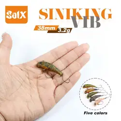Bottom Swimmers 38mm 3.2g Wobblers Vibration for Trout Angler's Fishing Lures Hardbaits