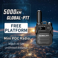 Global-PTT G388 Walkie Talkie Global Available POC 4G Mini Two-way Radio Internet Portable Profesional Long Range Communicator