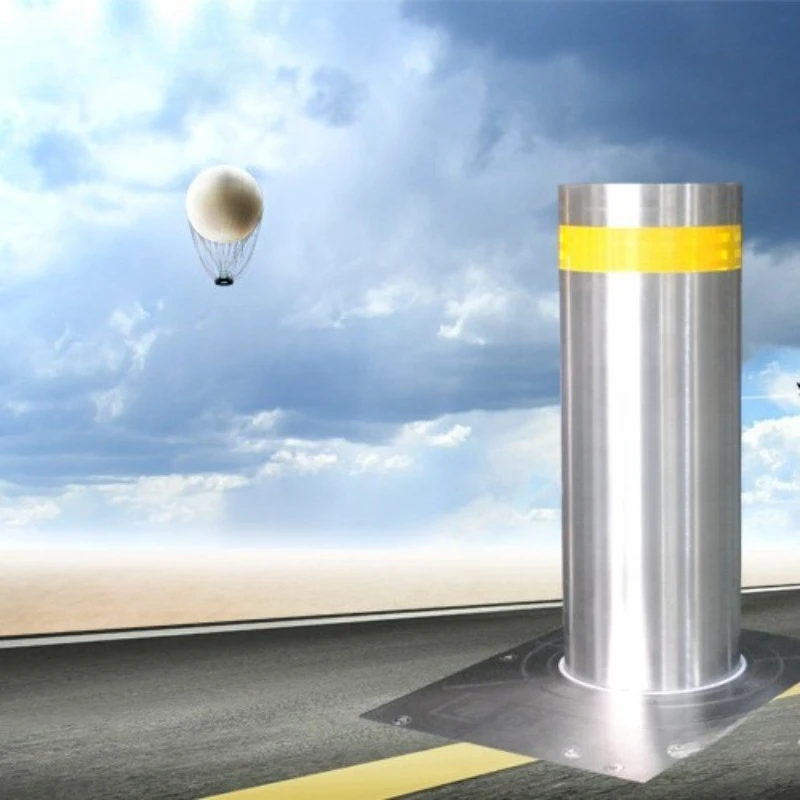 

Traffic safety warning lifting column, shallow embedded lifting column, stainless steel anti-collision telescopic column