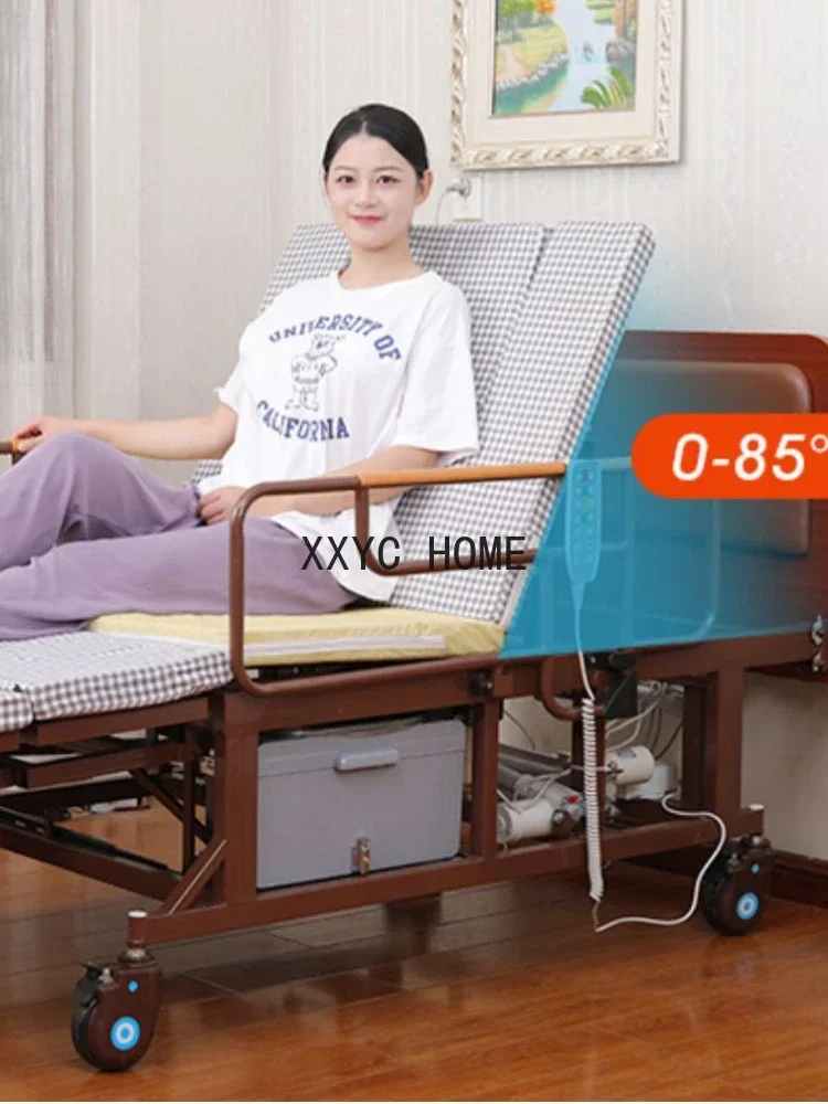 Household Multi-Functional Paralysis Patient Electric Care Bed Turn-over Hospital