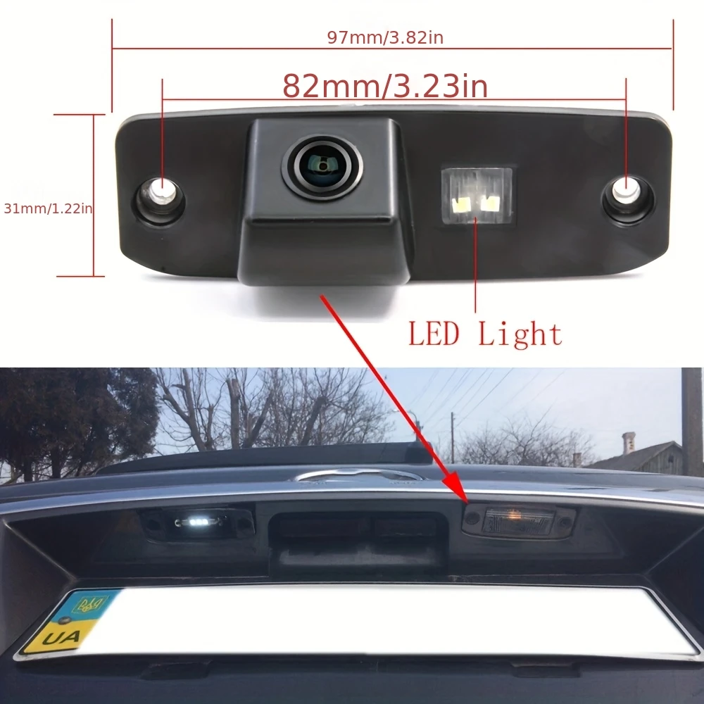 Wide Angle Car Rear View Reverse Camera for KIA Sorento Sportage Ceed (ED) Rio X-Line for DODGE Attitude MC HD Special Vehicle