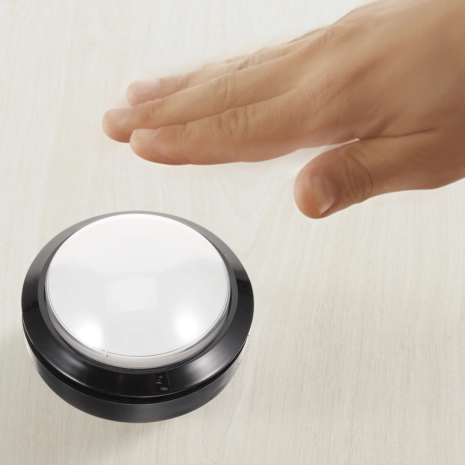 

Responder Toy Phone Game Machine Supplies Accessory Clock Push Button Replacement Abs Plastic Elder Voice For