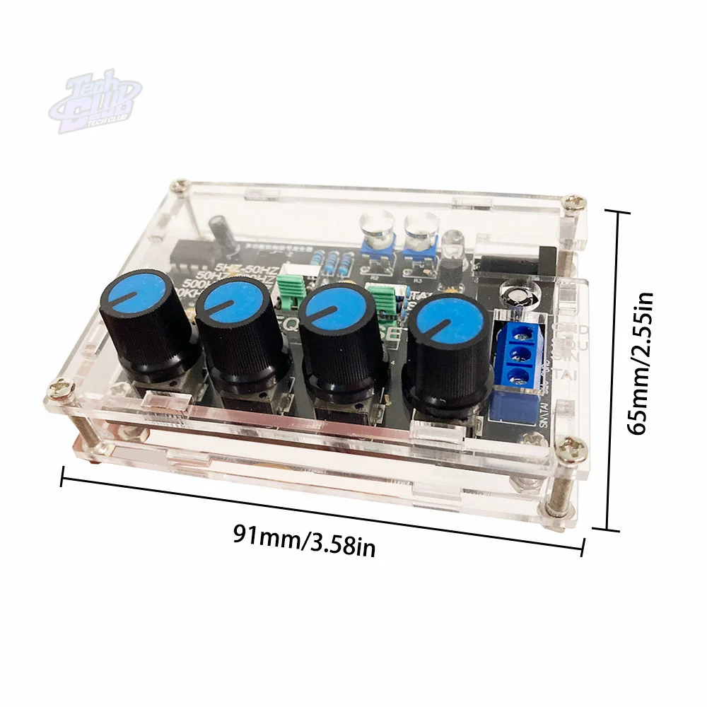 ICL8038 Multi-Function Low-Frequency Signal Generator Multi-Waveform Welding Exercise Electronic Circuit Experiment DIY Kit