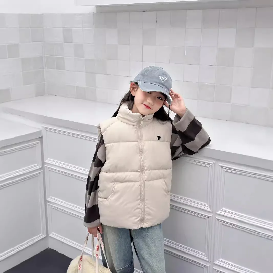 شتاء جديد للرجال والنساء بلون الوقوف طوق الخريف والشتاء ملابس خارجية سترة ، سترة غير رسمية صدرية وصدرية