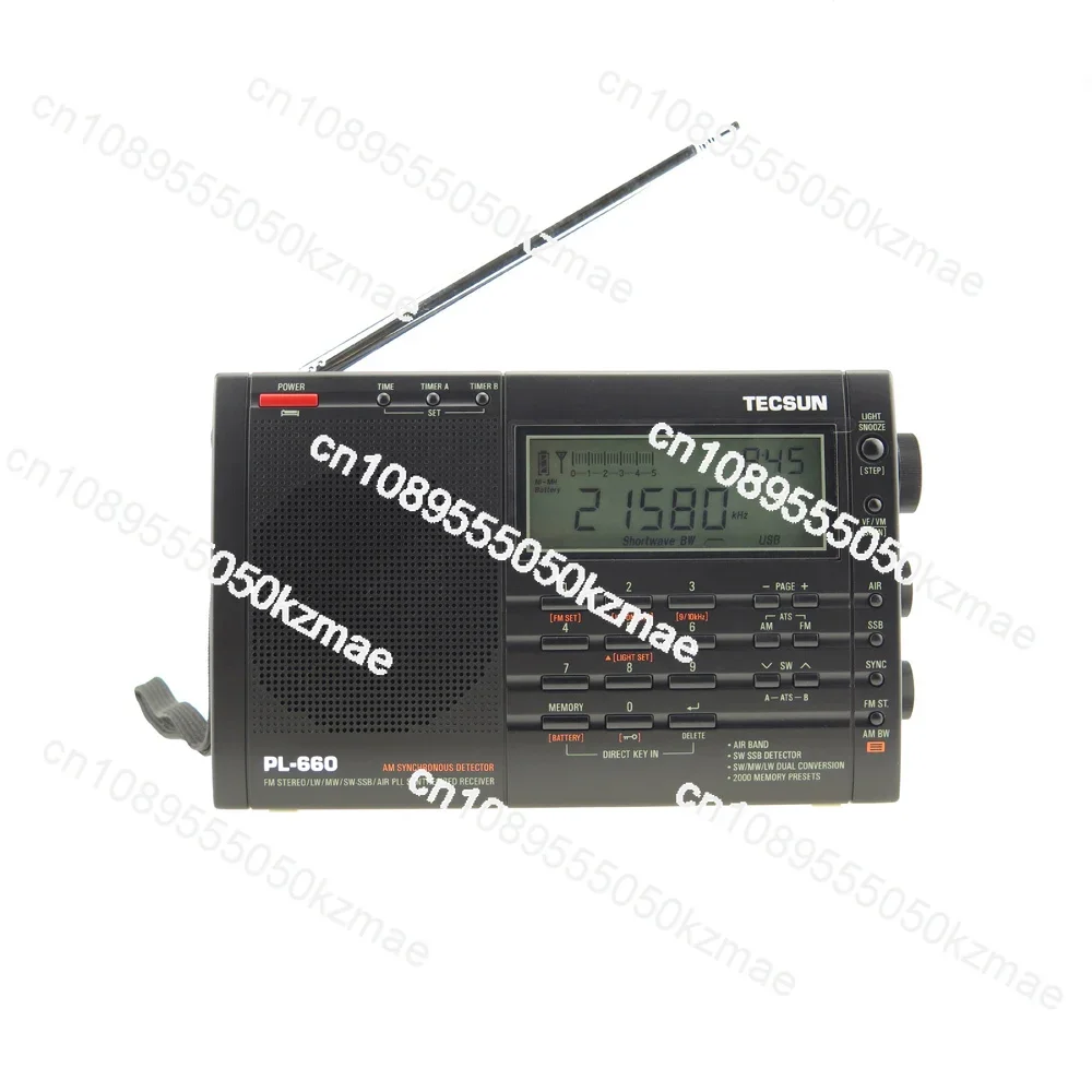 TECSUN PL-660 Portable Radio High Quality with FM Stereo MW/LW/Shortwave SSB World Band Receiver