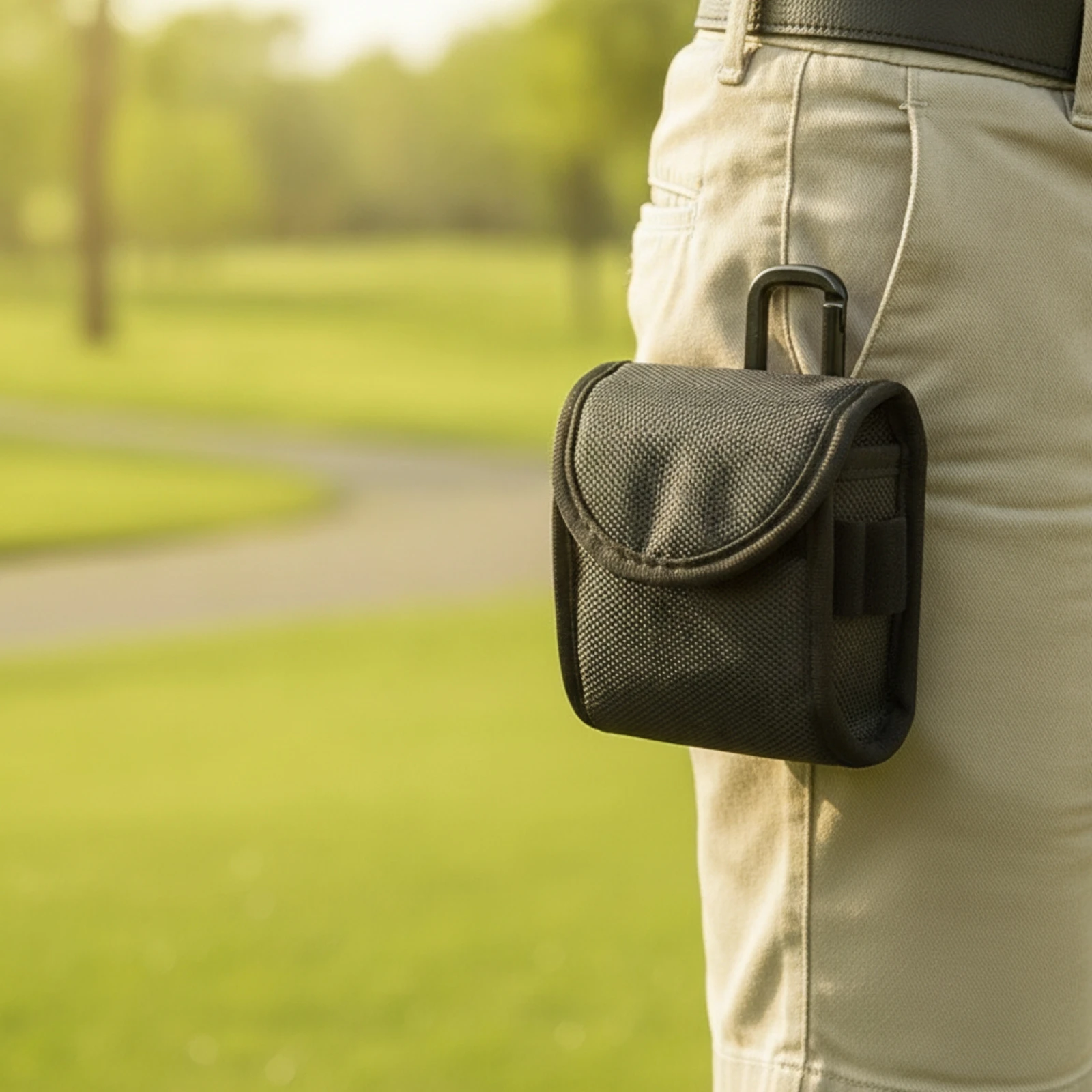 Golf Ball Waist Pouch Lightweight Golf Ball Pouch Portable Long-Lasting for Golfers