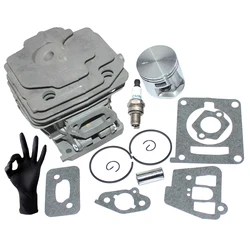 Cylinder Piston Kit For Stihl FR410C-E FS260 FS260C-E FS260R FS260RC-E FS261 FS261C-E FS410 FS410C-E FS411C-EM FS411C-EML SP452