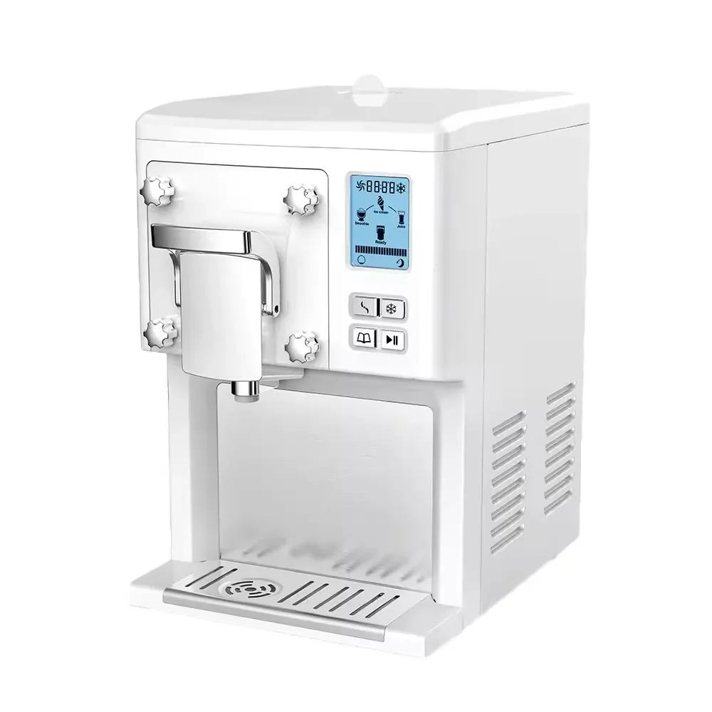 1.5L Mini Ice Cream Maker - Small Portable Electric, Automatic with Quick Freeze & Non-Stick, Home Use, Quiet & Stylish