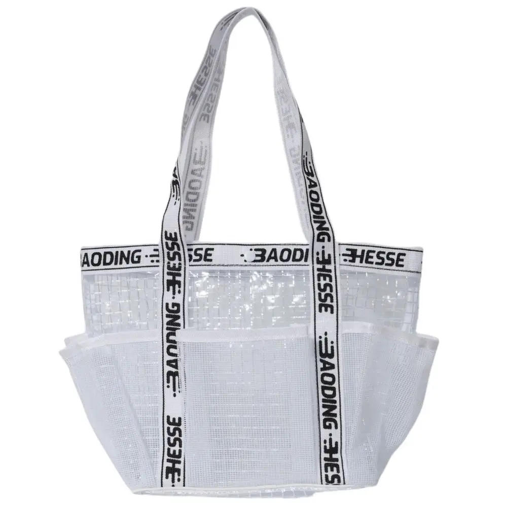 NEW Waterproof Swimming Storage Bag Transparent Multi-pocket Beach Bag Dry and Wet Separation Travel Storage Bag Outdoor
