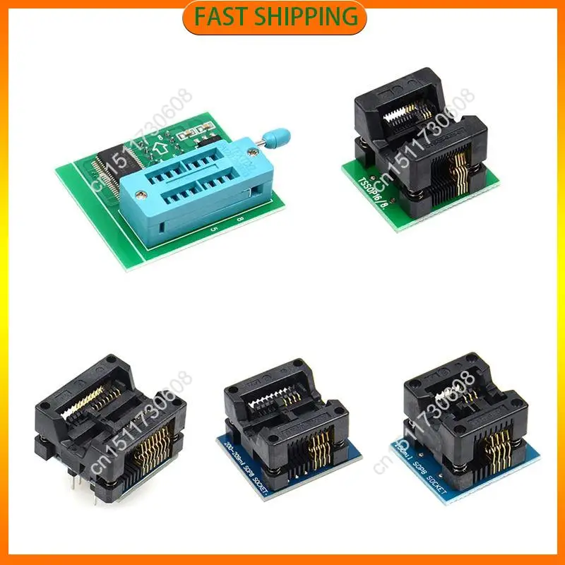 اشتر الآن EZP2023+ مجموعة كاملة من مبرمج SPI FLASH عالي السرعة + 12 محولًا يدعم 24/25/93/95 EEPROM Bios 25T80 نسخة غير متصلة بالإنترنت