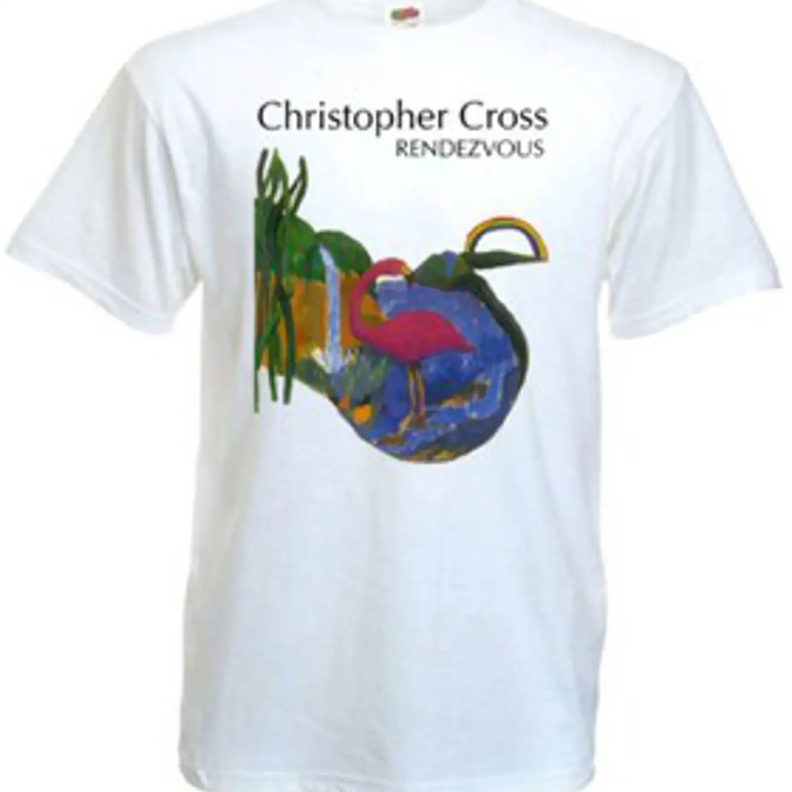 Christopher Cross Rendezvous v6 Camiseta Blanca Todas las Tallas S 5XL vintage Washed Comfortable graphic Slightly homme
