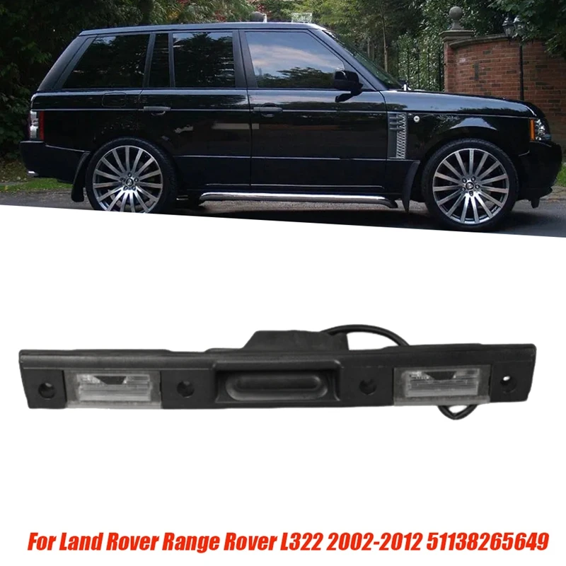 Car Rear Licen Plate LED Light 51138265649 For Land Rover Range Rover L322 2002-2012 CXB000123LPO