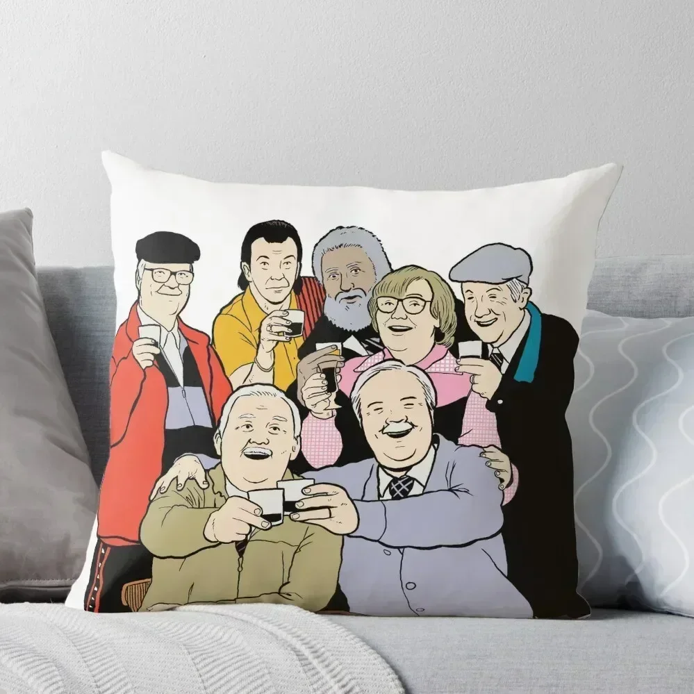 

Still Game (Colour) Throw Pillow Luxury Sofa Cushions Decorative Cushions home decor items New year pillow