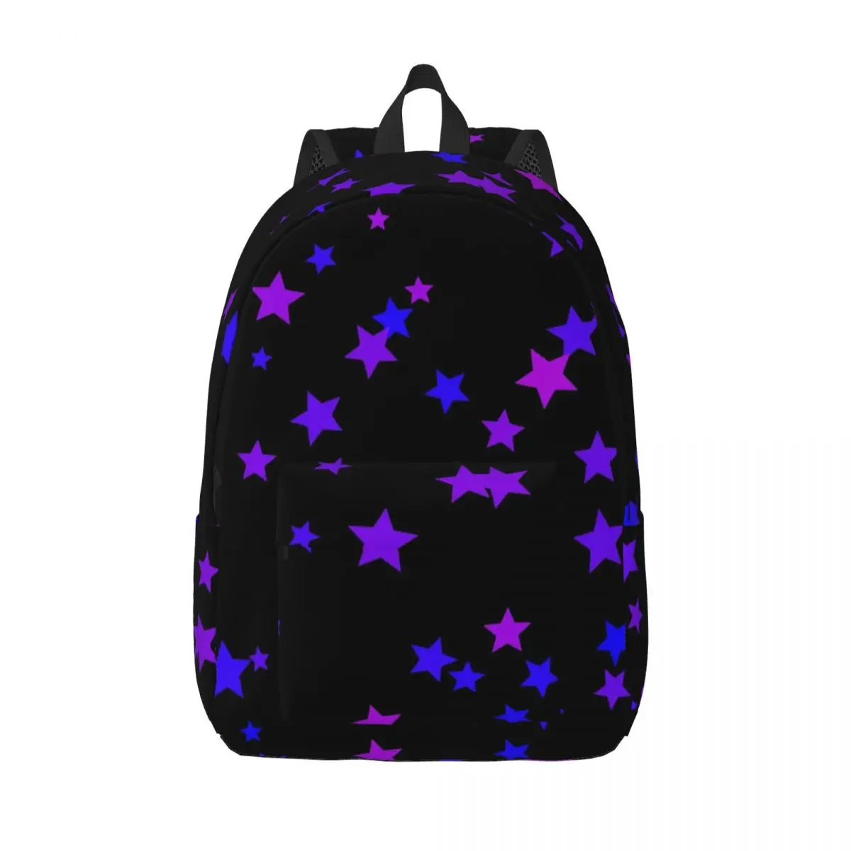 Five Pointed Star Backpack Middle High College School Student Purple Bookbag Teens Daypack Travel