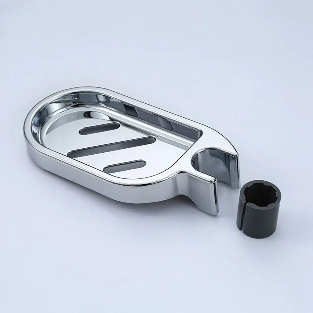 Adjustable Rail Slide Bathroom Bath Shower Soap Dishes Sprinkler Holder Soap Rack For 22 24 25 mm Bathroom Hardware