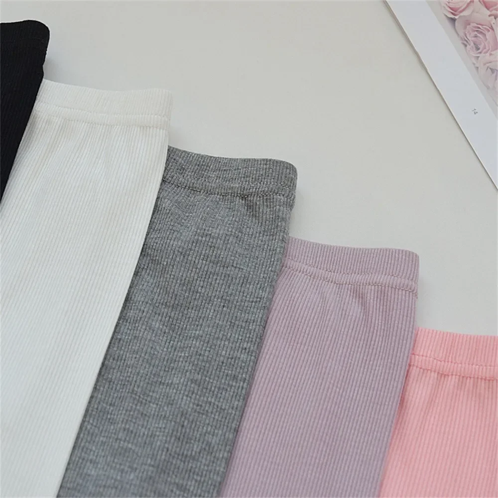 Girls Seven Points Bottoming Trousers Outer Wear Summer Thin Trousers Summer Baby Little Girl Children Safety Shorts