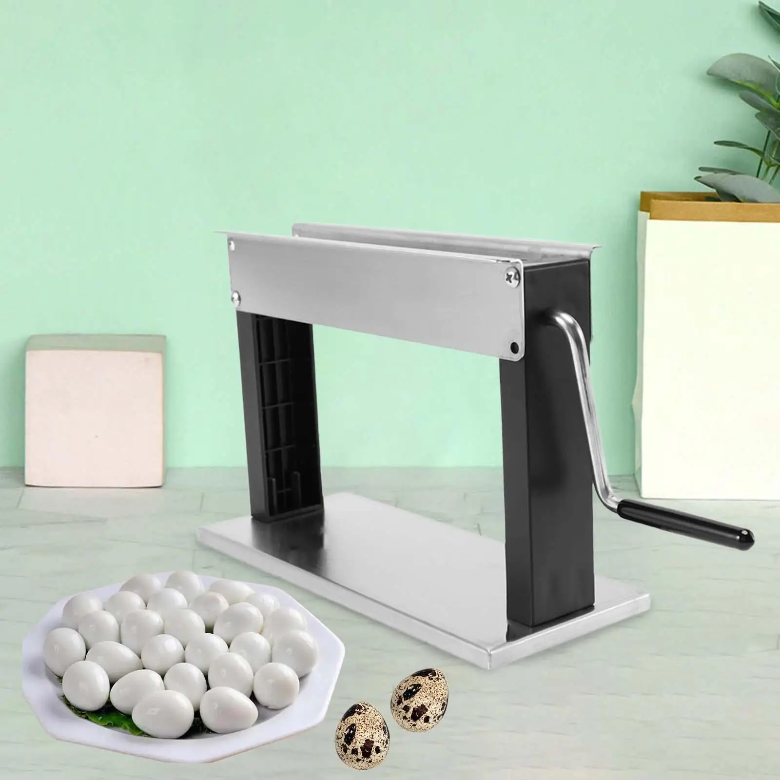 Quail Egg Peeler Machine Peeler Easy to Use Bird Egg Peeling Machine Stainless Durable for Restaurant Hard Boiled Eggs Household