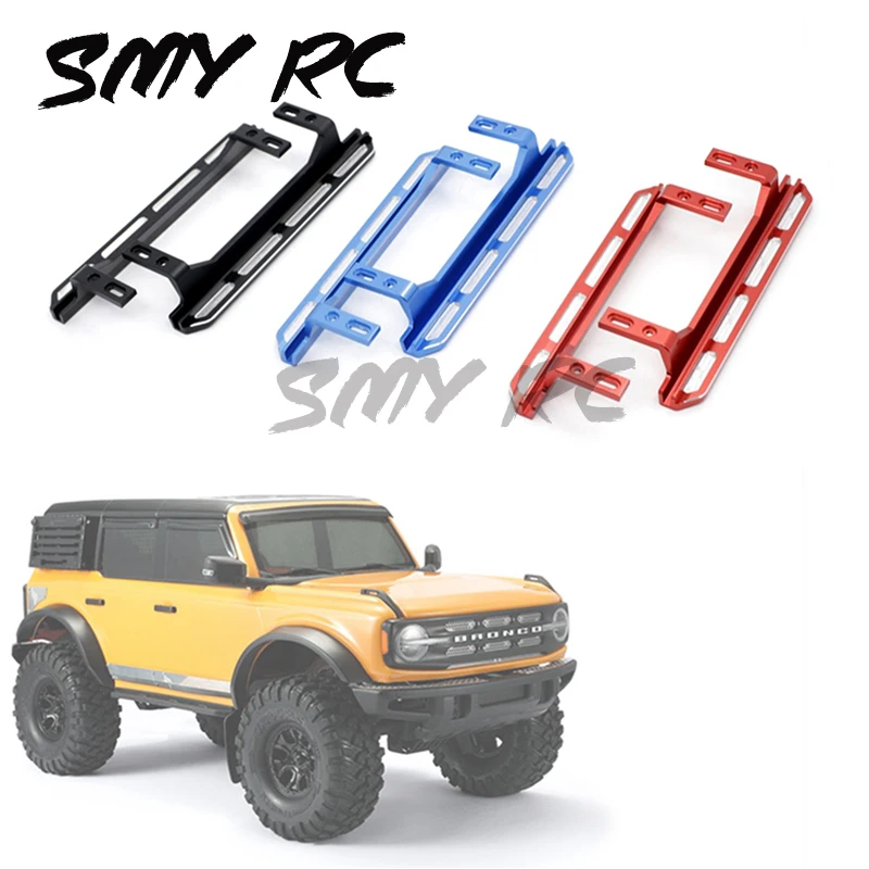 

2Pcs Metal Pedal Side Plate Slider for Traxxas TRX4 2021 Bronco 1/10 RC Cawler Car Upgrade Parts Accessories