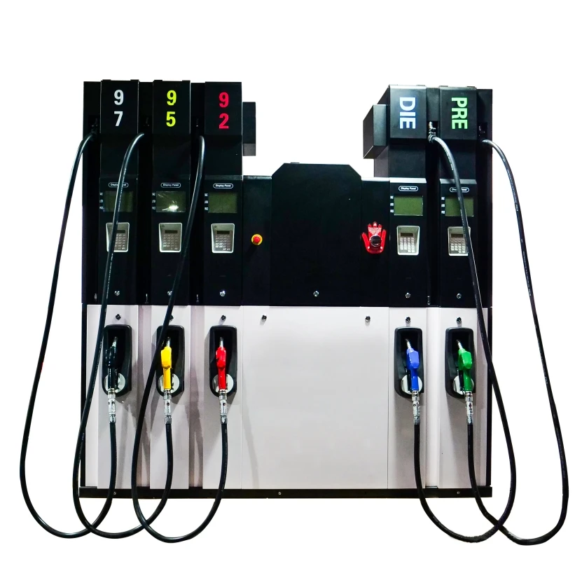 

Новая модель топливного дозатора Blue Sky, цена насоса для Tatsuno Type 5, маслопродукт, 10 сопел, топливный дозатор для продажи