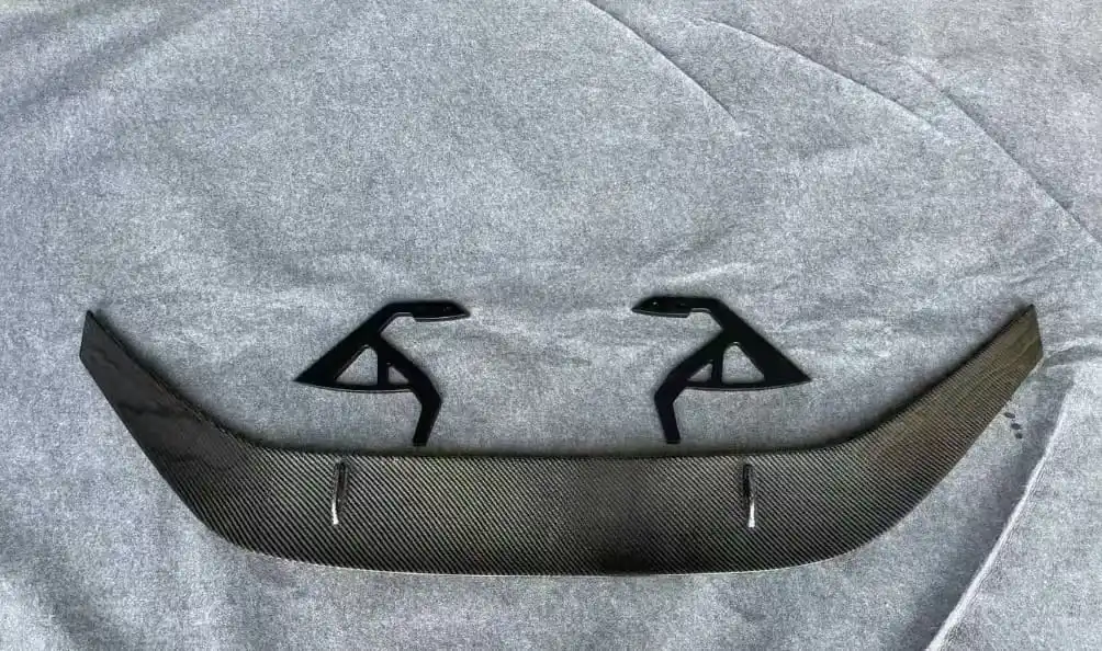 For BMW M3 M4 G82 G83 Dry Carbon Fiber Rear Spoiler Lightweight Reversible Bolt-On Pre Preg Carbon Wing