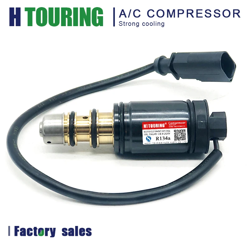 

AC Air Conditioning Compressor Refrigerant Electronic Control Valve for Volkswagen Multivan V TR TRANSPORTER T5 CARAVELLE Bus