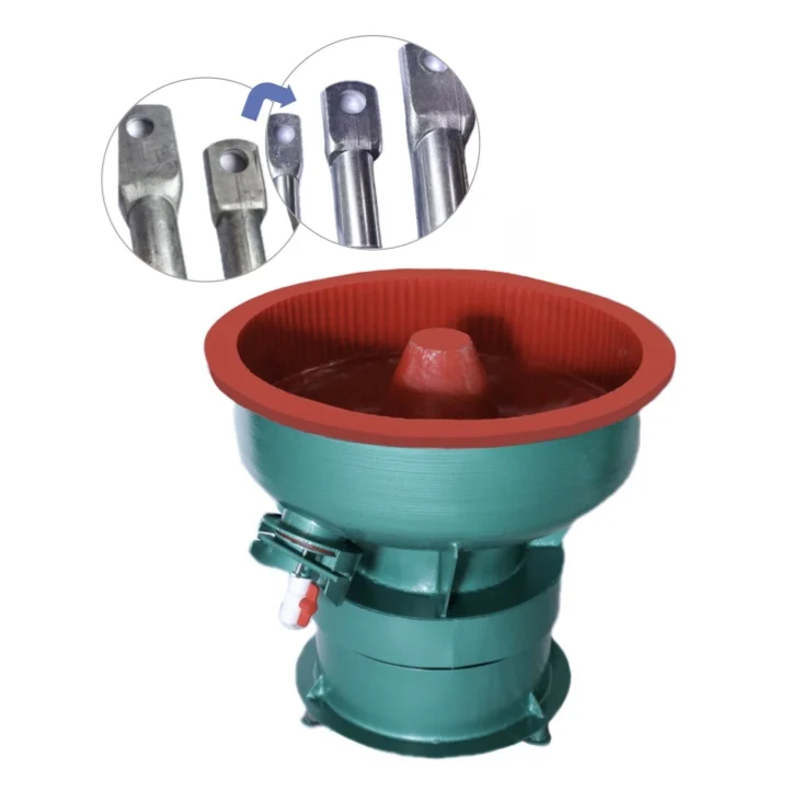 40L to 350L Long Service Life High Efficiency Vibratory Deburring Polishing Machine for Hardware Metal Finishing