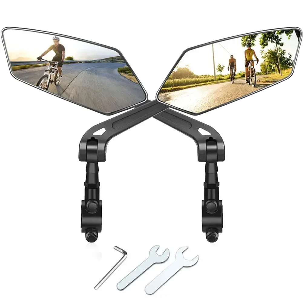 

Bicycle Rearview Mirror Rotation Adjustment For Bicycle Electric Bike Reflector Wide Range Back Sight Cycling Accessories