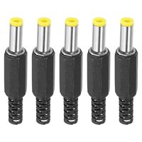 5.5x2.5mm/5.5x2.1mm DC Male Connector Jack Solder Adapter DIY DC Barrel Connectors Replacement 5/10/20pcs