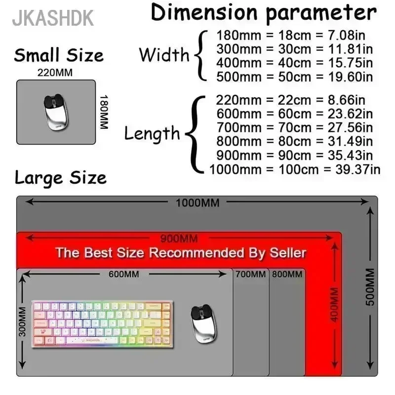 HD Custom Card Game Pad Mousepad Computer Mouse Pad 50x100cm Playmat Natural Rubber Non-Slip Carpet Square Desktop DIY Mouse Pad