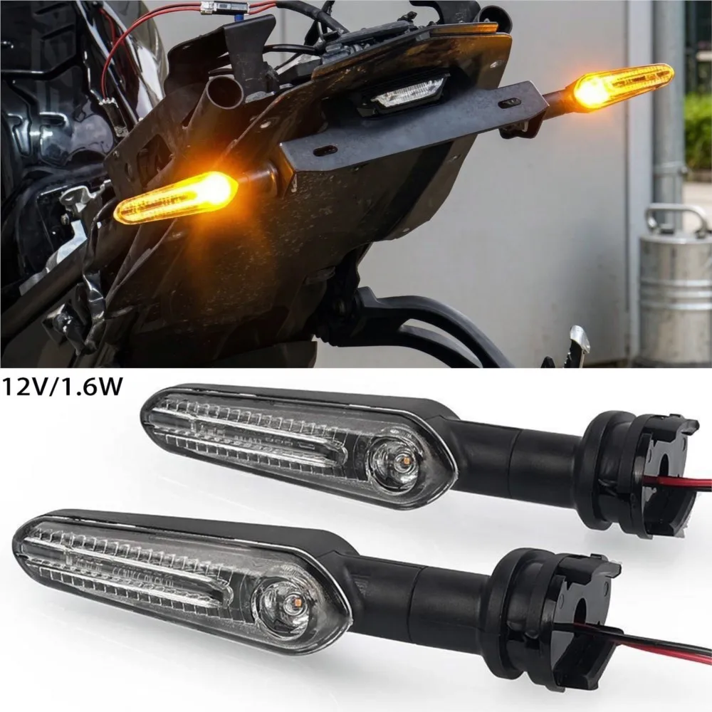 Front Rear LED Turn Signal Blinker Motorcycle Light Lamp Flasher For YAMAHA YZF R1 R1M R1S R6 R7 R3 R25 R15 R125 R9 YZFR6 YZFR3