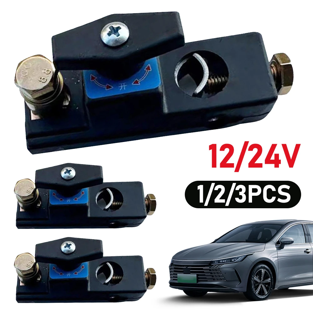 Universal 12V/24V Car Battery Disconnect Switch Battery Terminal Anti-leakage Switch Battery Disconnect Isolator Cut Off Switch