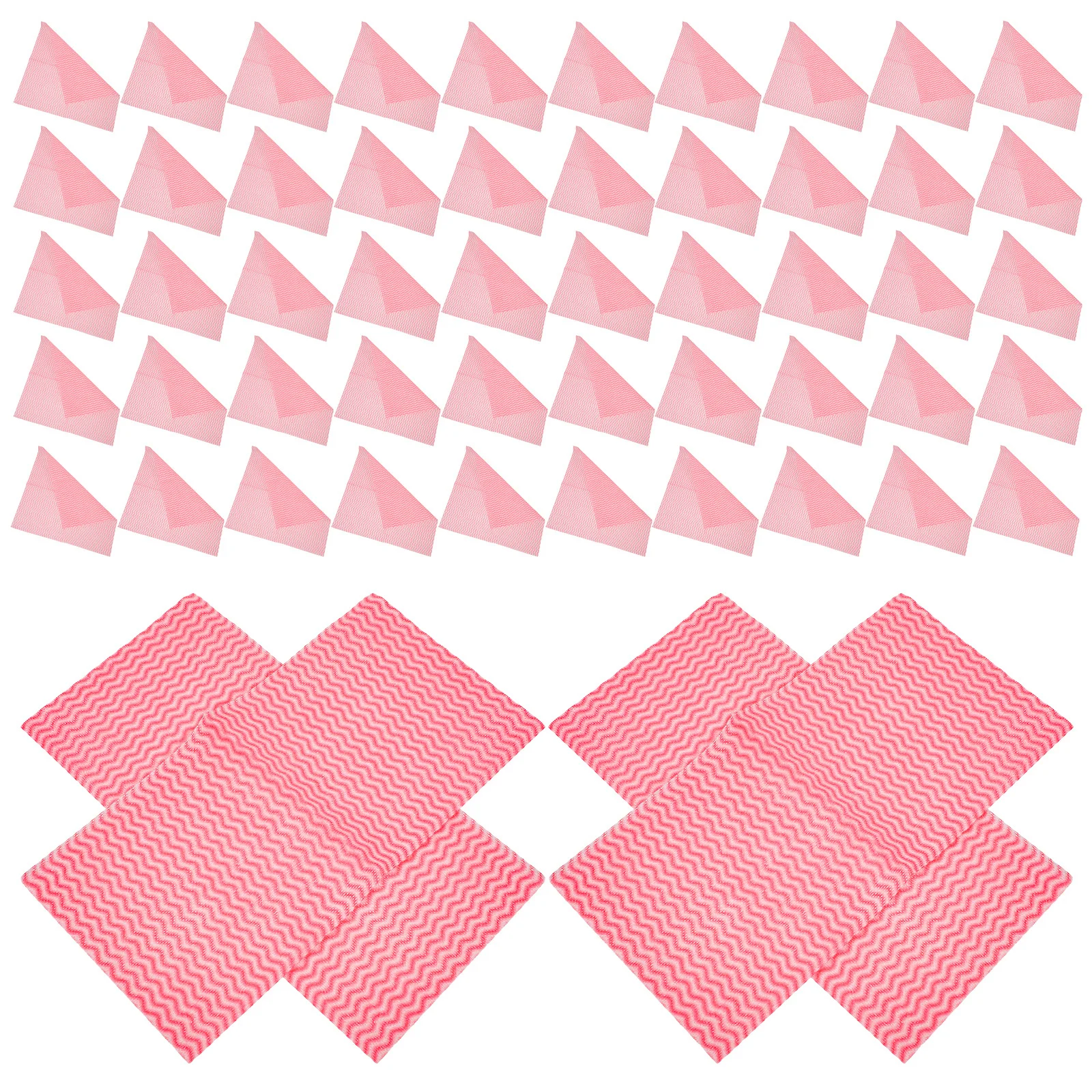 

100Pcs Quick Dry Kitchen Washcloths Reusable Absorbent Non Woven Large Dish Towels for Kitchen Cleaning Tasks Dish Cloths