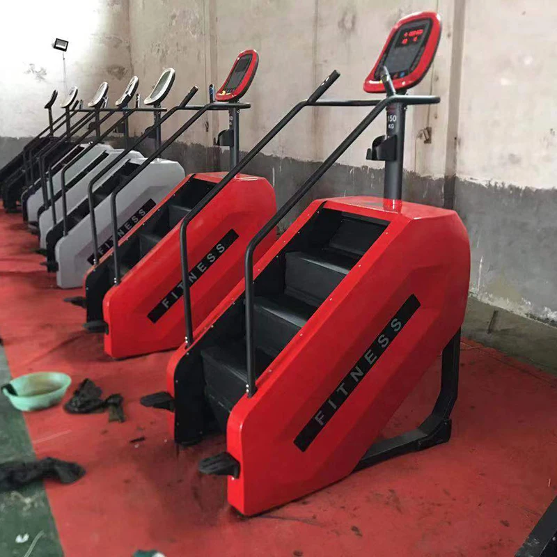 Mesin Stair Climbing Komersial Berkualitas Tinggi untuk Olahraga di Gym, Peralatan Kebugaran, Mesin Stair