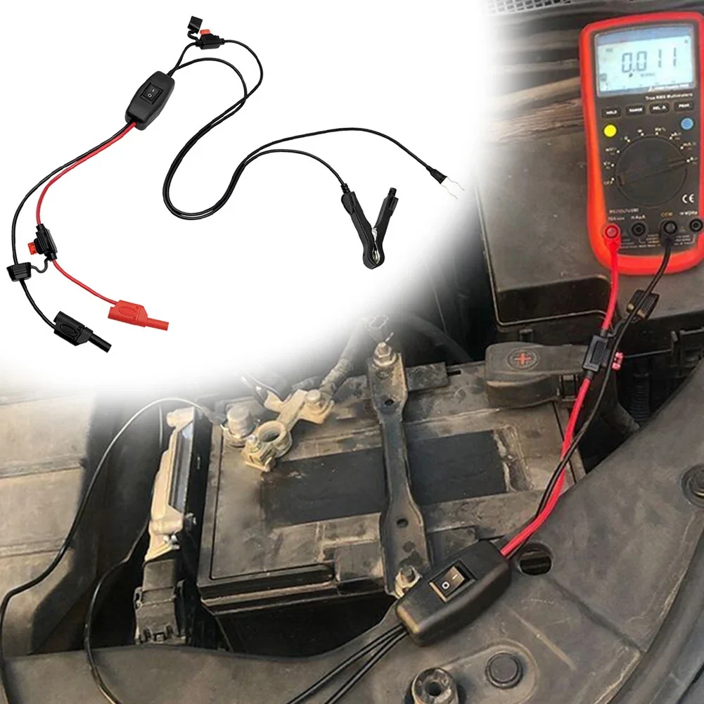 Automotive Current Tester Car Leakage Tester Upgraded Fuse Design Copper Multimeter Connection Easy Terminal Connection