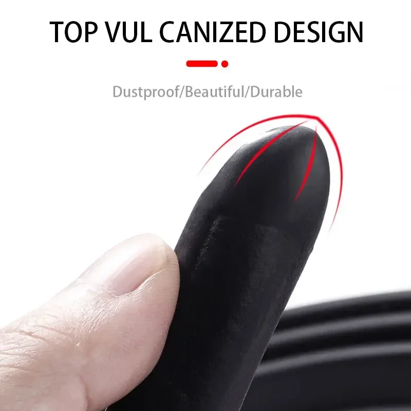 Car Door Sill Seal Strip Door Protector Waterproof Windproof Rubber Weather Strip Gap Filler Soundproof Self Adhesive