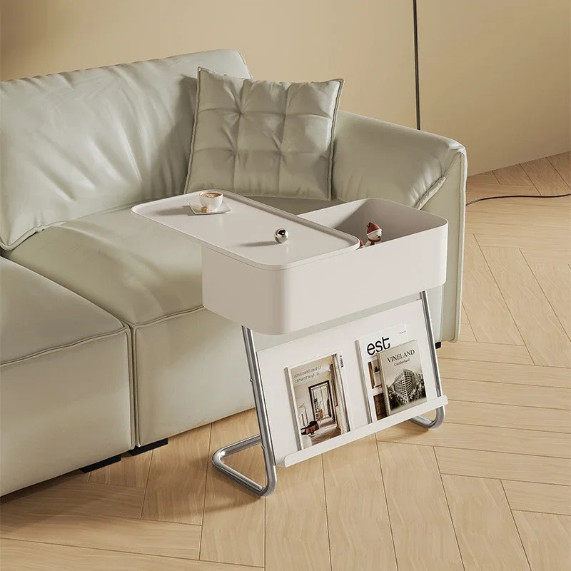 

Filing Living Room Sofa Side Cabinet Creative Black And White Side Design Sense Simple Japanese Couchtisch Unique Furniture