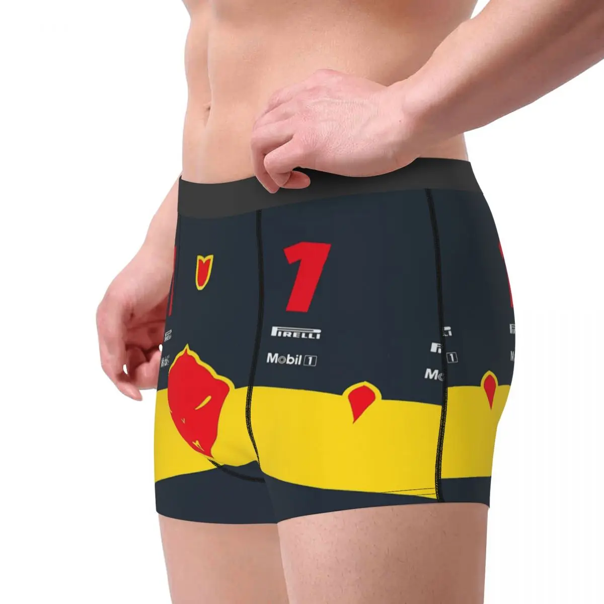 Max Verstappen No 1 World Champion RB Man\'s Boxer Briefs Underpants Highly Breathable High Quality Gift Idea