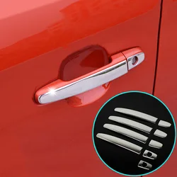 Fit For Toyota Camry Corolla Highlander Matrix Prius Rav4 Chrome Stainless Door Handle Cover Trim Molding Styling Cap Bezel