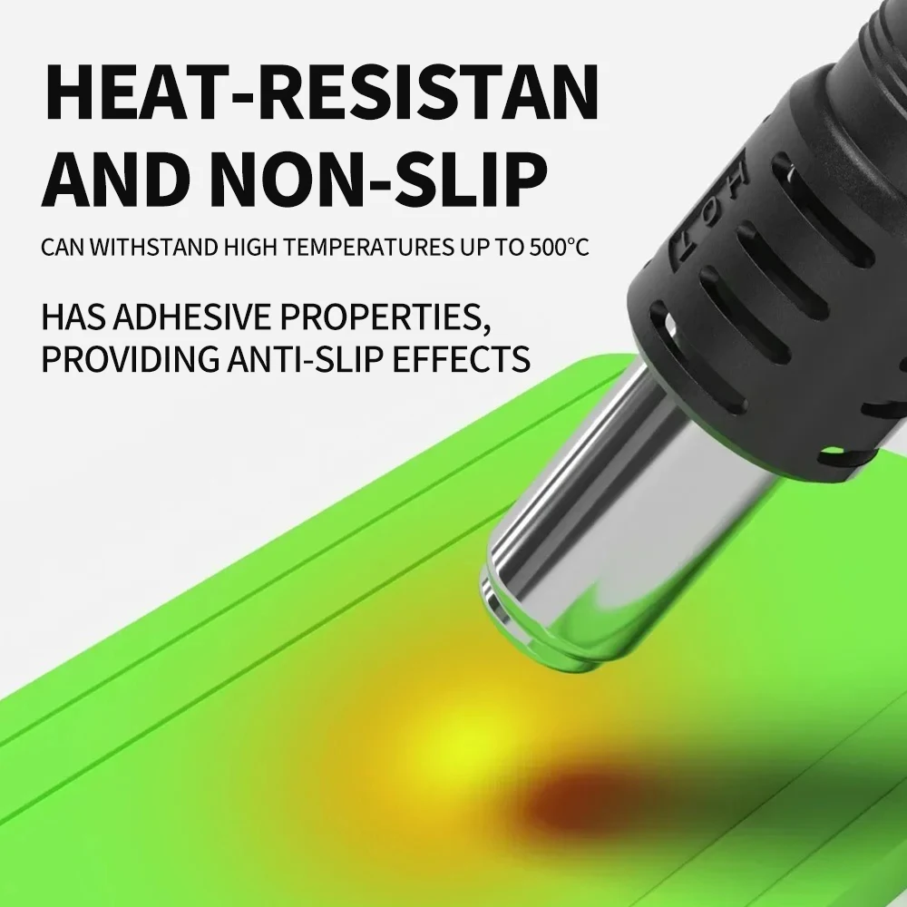 LUOWEI LW-PT02 Multifunctional Tin Planting Pad for CPU/NAND/WIFI Middle Frame Chip IC Welding Repair Magnetic Silicone Pad Tool