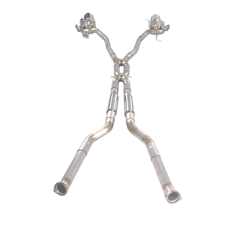 

Suitable for 2006 BMW M5 E60 5.0L V10 titanium alloy with valve exhaust system, original motor required