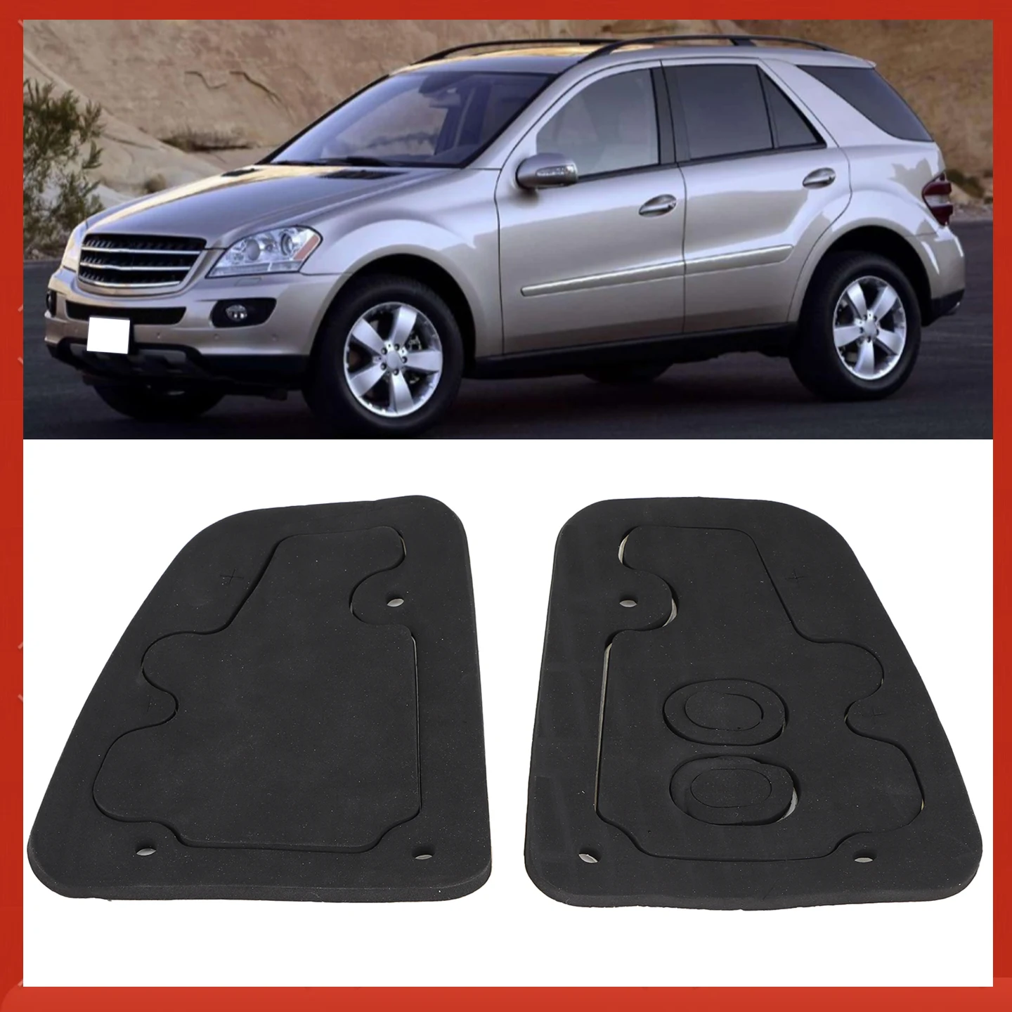 6Pcs Taillight Gaskets 1648261591 Fit for Mercedes Benz W164 ML320 ML350 ML450 ML500 ML550