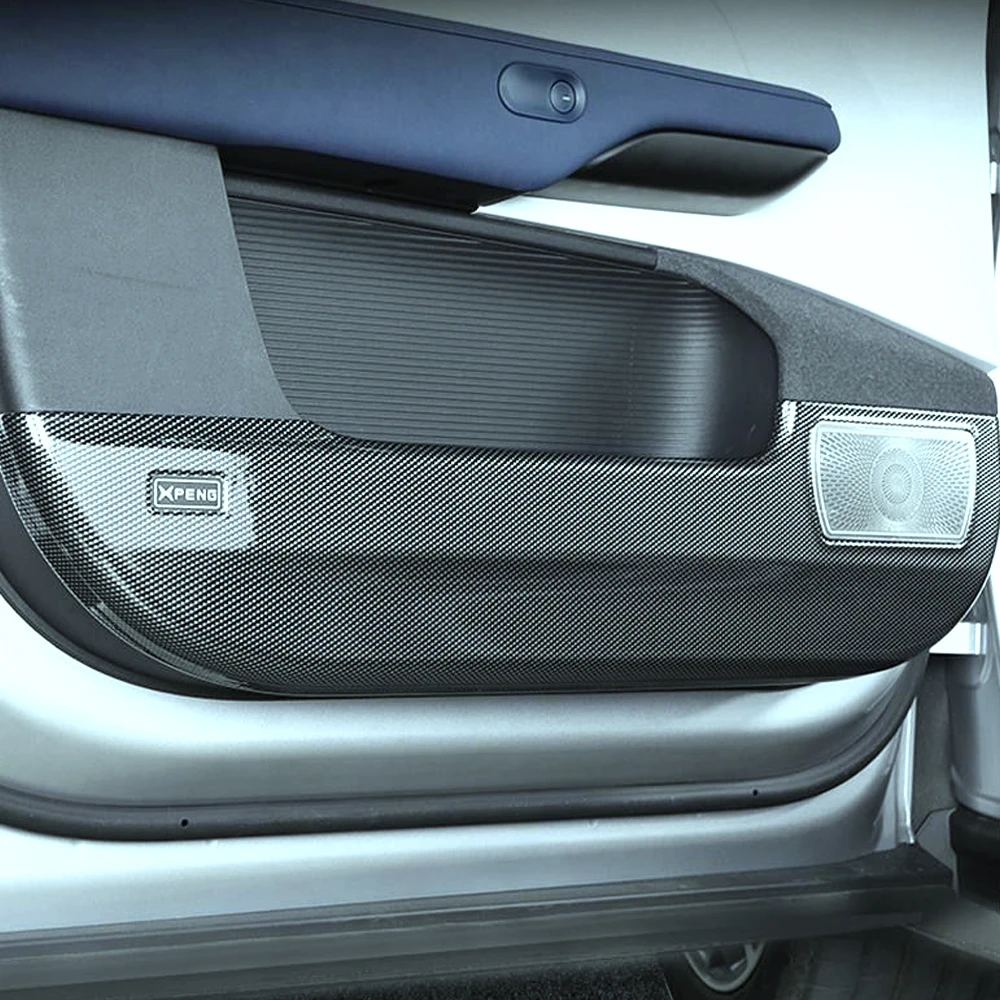 

Подходит для Xpeng G6, модифицированная дверная противоударная накладка, защитная накладка, защитная накладка на дверную панель, внутренняя дверная анти-ударная пластина, наклейка