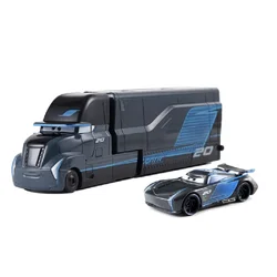 Disney pixar carros 2 jackson tempestade mack tio caminhão abs carro de brinquedo de plástico, 1:55, novo em estoque