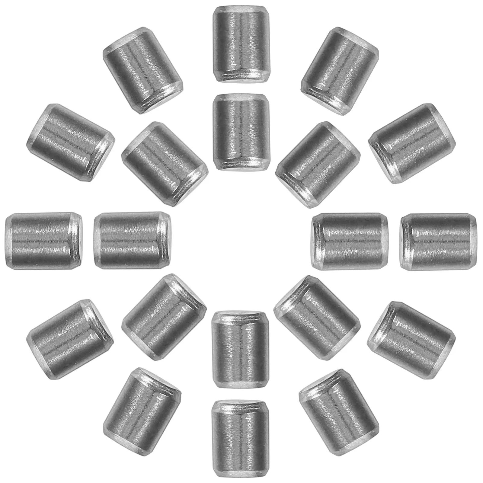 

50 шт. цилиндрических штифтов из нержавеющей стали, цельные, для мебели, крепления полок, металлические элементы для деревянных двухъярусных кроватей