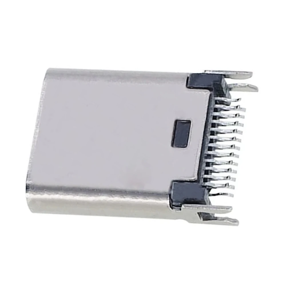 10szt USB 3.1 Interfejs szyny TYPE-C Głowica męska 24Pin Gniazdo żeńskie Wtyczka dodatnia i ujemna Szybkie gniazdo USB C Gniazdo zasilania — zdjęcie 7