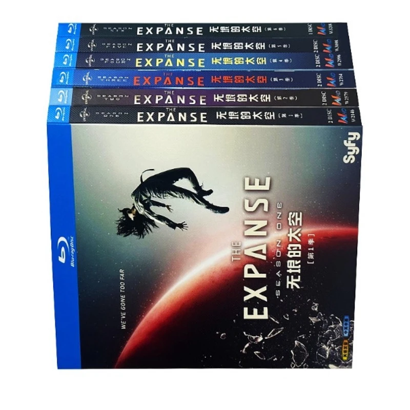 The Expanse Season 1-6 (2021) Blu-ray disc 11-D New Box Set Sealed